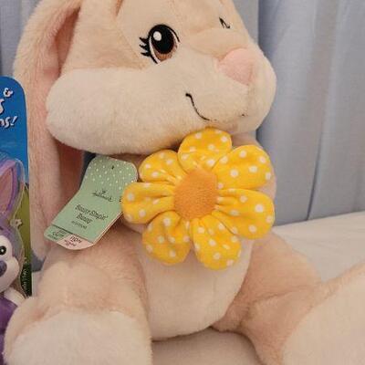 Lot 76: (2) New EASTER Gifts - Singing Bunny and Jelly Bean Dispenser