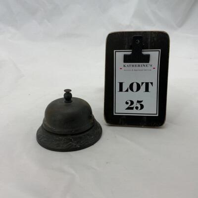 -25- ANTIQUE | Call Bell | Excellent Patina
