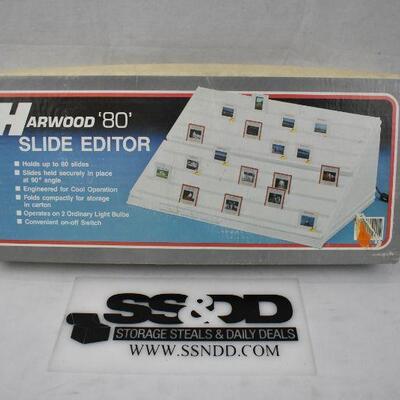 Harwood 80 Slide Editor. Works. Vintage