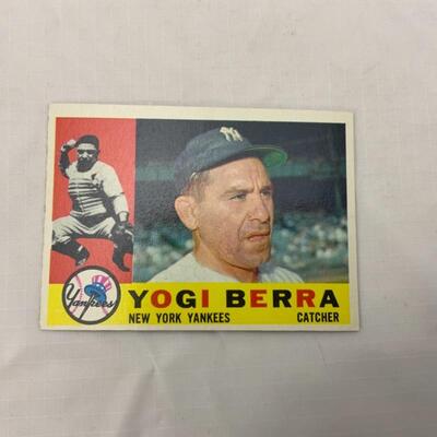 -43- BERRA | 1960 TOPPS Card #480 | New York Yankees