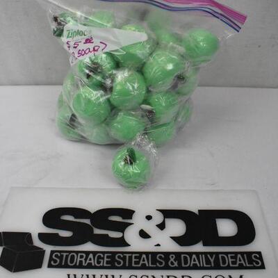 Apple Soap. Green Apple Shaped/Apple Scented, approx 40 pieces) - New