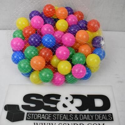 Small Ball Pit Balls. About the Size of a Golf Ball - New