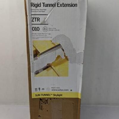 VELUX ZTR 010 Sun Tunnel Rigid Tunnel Extension for 10