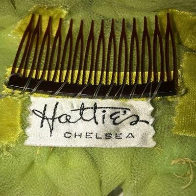 Vintage Hat  / Band with Box Hattie's of Chelsea  ( MA )