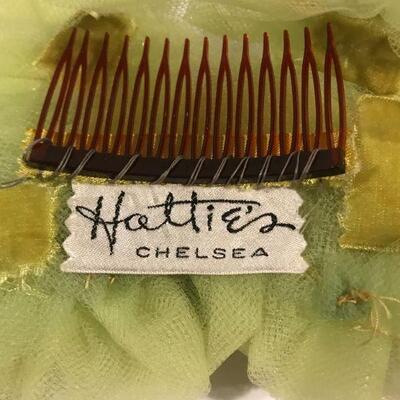 Vintage Hat  / Band with Box Hattie's of Chelsea  ( MA )