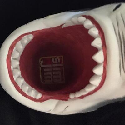 SLIM JIM Great White Shark Advertising Store Display 8.5â€ x 10â€ x 8â€. LOT A54