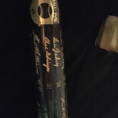 Limited Edition MVP Signed 2 lb Bat with Box. LOT A50