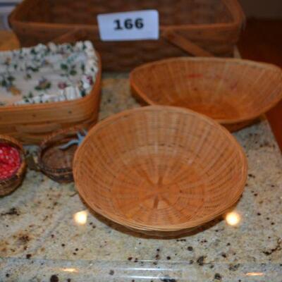 LOT 166 BASKET COLLECTION