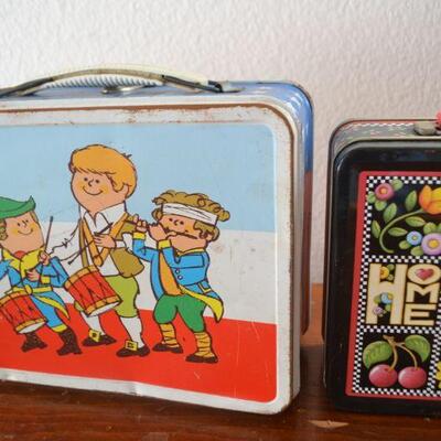 LOT 176  TWO LUNCH BOXES