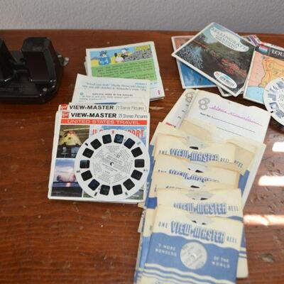 LOT 213 VINTAGE VIEWMASTER AND REELS