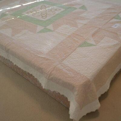 LOT 309 HOME MADE QUILT