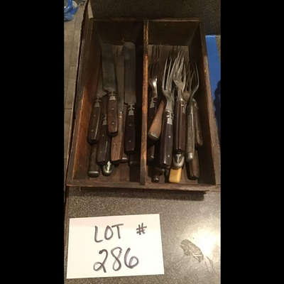 B - 286 Antique Cutlery - J. Russell & Co. Green River Works