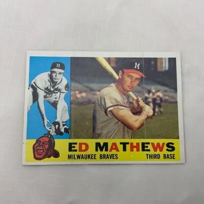-51- MATHEWS | 1960 TOPPS Card #420 | Milwaukee Braves
