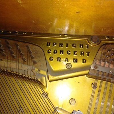 LOT 9  UPRIGHT HP NELSON CONCERT GRAND PIANO 