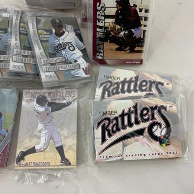 -58- Wisconsin Timber Rattlers | 25 Team Set Card Packs | 2003-2007