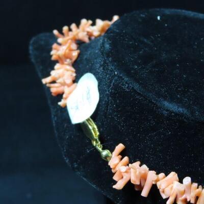 Coral Branch Necklace 