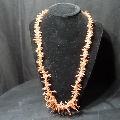 Coral Branch Necklace 