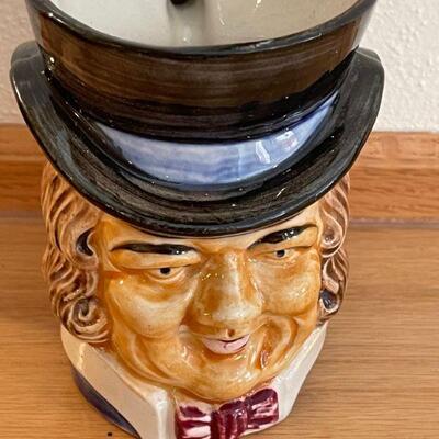 Nobility with top hat Occupied Japan Toby mug