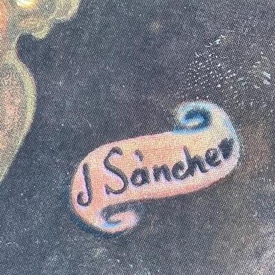 Lot #42  Regina by Sanchez - Numbered plate