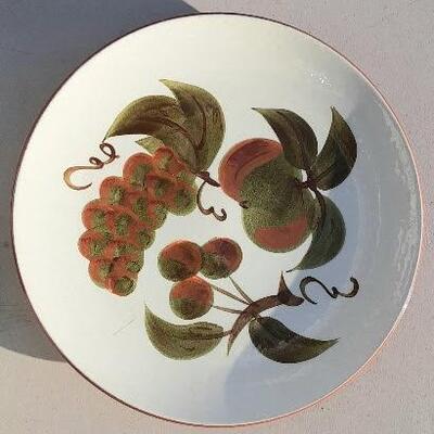 Stangl Pottery Orchard Song Dinner Plate