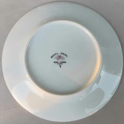 Japan Royal Swirl Bread and Butter Plate