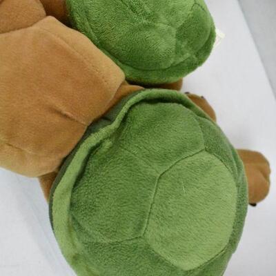 4 Stuffed Animal Turtle Toys