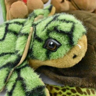 4 Stuffed Animal Turtle Toys