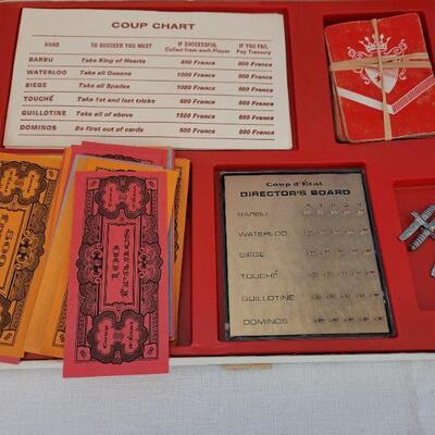 Lot 78: Vintage Coup do etat and Aquire Games