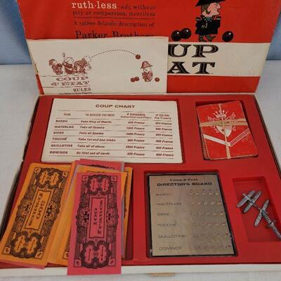 Lot 78: Vintage Coup do etat and Aquire Games