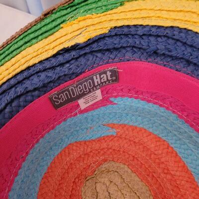 Lot 95:  (2) San Diego Wide Brim Hats