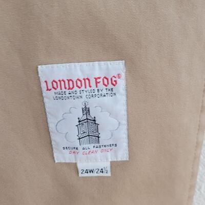 Lot 97: London Fog Knee Length Kaiki Trench