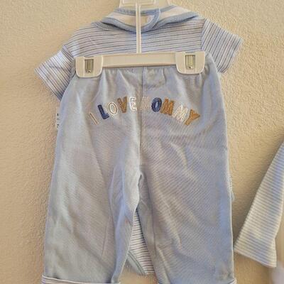 Lot 110: New (3) Sets of Baby Boy Outfits