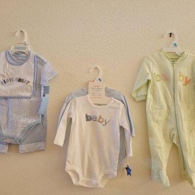 Lot 110: New (3) Sets of Baby Boy Outfits