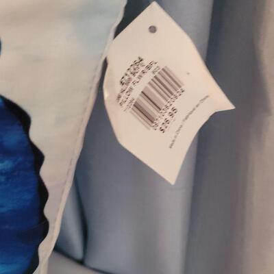 Lot 113: (2) New Blue Butterfly Pillows