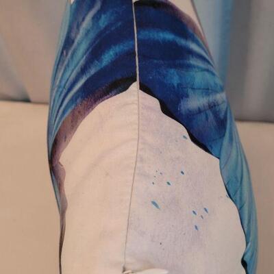 Lot 113: (2) New Blue Butterfly Pillows