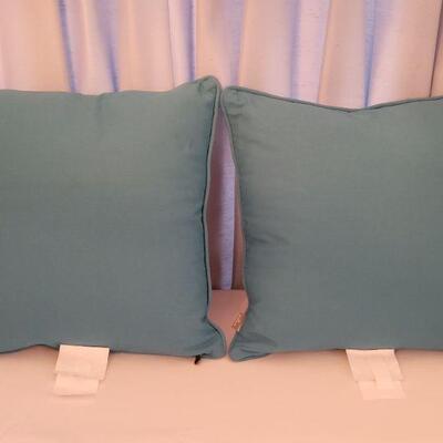 Lot 114: (2) Hallmark Coral & Fish Pillows