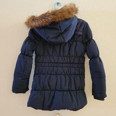 Lot 120: NEW Jessica Simpson Navy Blue Coat Size 14/16 (hood is not removable)