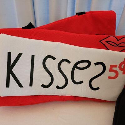 Lot 121: NEW Kisses Costume (Hat and Suspender Collapsible Soft Box)