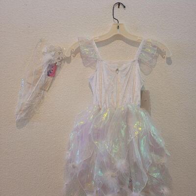 Lot 130: New Snow Princess DressUp Dress and Wand 