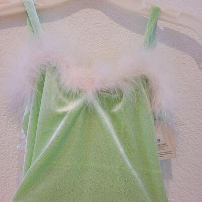 Lot 131: New Pink and Green Fairy DressUp Dress and Wings