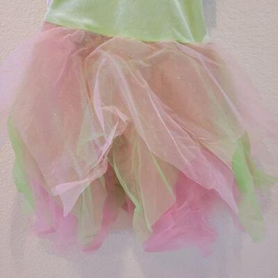 Lot 131: New Pink and Green Fairy DressUp Dress and Wings
