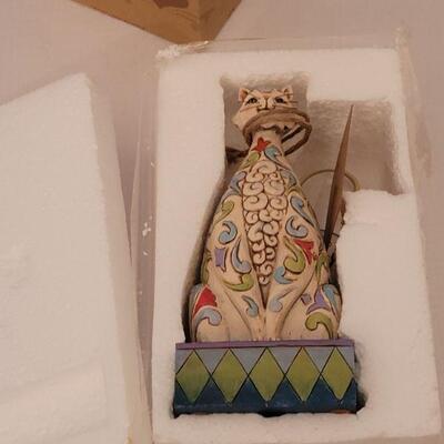 Lot 143: New Jim Shores "Whiskers "