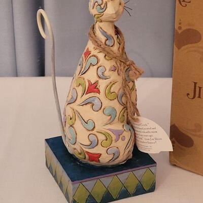 Lot 143: New Jim Shores "Whiskers "