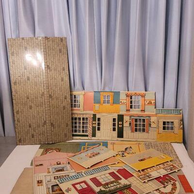 Lot 151: Vintage Modern Colonial Metal Doll House