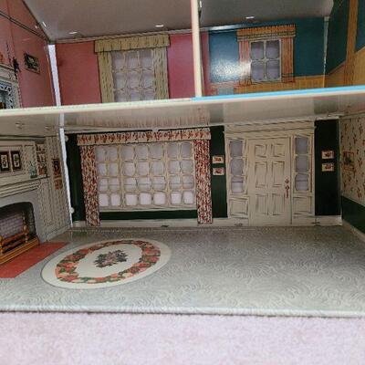 Lot 151: Vintage Modern Colonial Metal Doll House