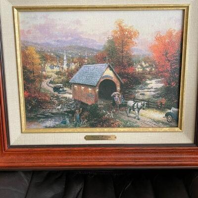 Original on Canvas Thomas Kinkade 