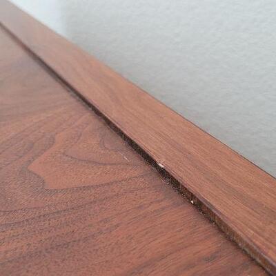 Lot 155: Vintage LANE Walnut Mid Century Modern 5-Drawer Dresser  