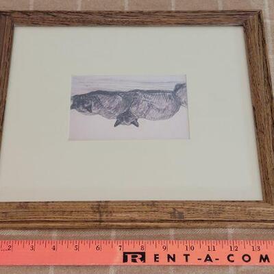 Lot 166: Vintage Framed Signed Etching Paris 1920