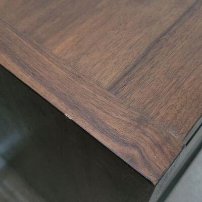 Lot 167: Vintage LANE Walnut Mid Century Modern 6-Drawer Dresser  