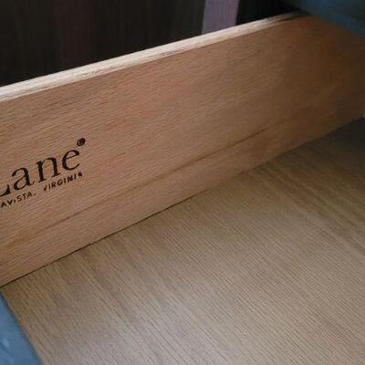 Lot 167: Vintage LANE Walnut Mid Century Modern 6-Drawer Dresser  